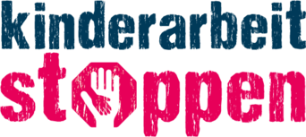 Logo Kinderarbeit stoppen